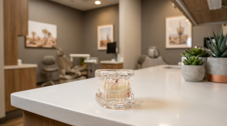 invisalign clear aligners model at IGO Dental Tempe