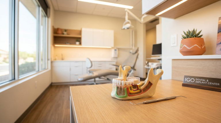 fastest way increase bone density model at IGO Dental Tempe