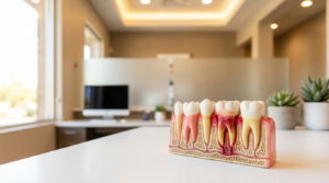 prevent gum disease model at IGO Dental Tempe