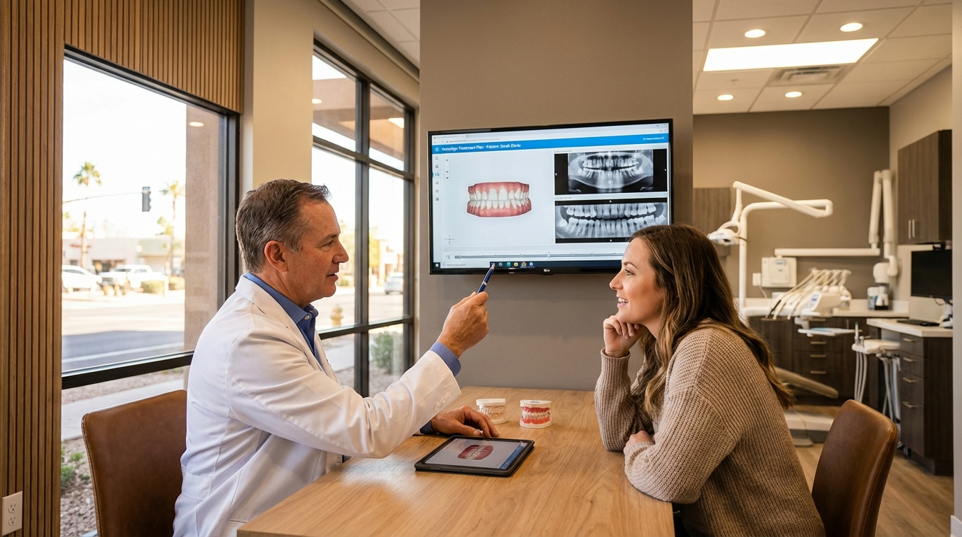 Invisalign clear aligners treatment at IGO Dental & Implant Center Tempe