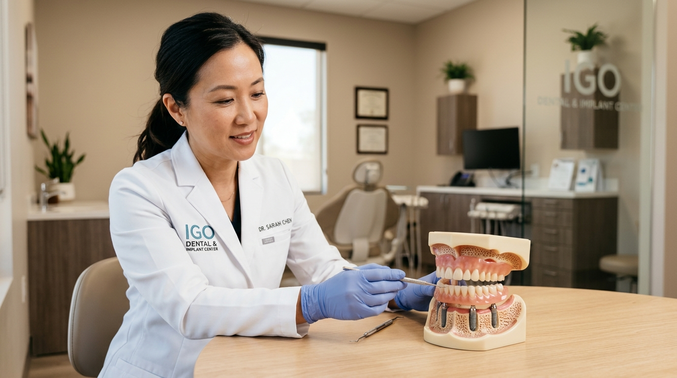 same-day dentures pain management at IGO Dental & Implant Center Tempe