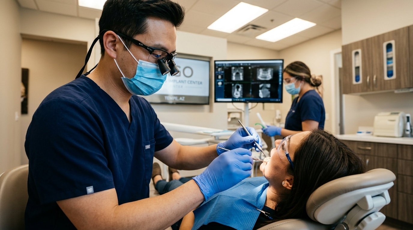 bone grafting pain management at IGO Dental & Implant Center Tempe